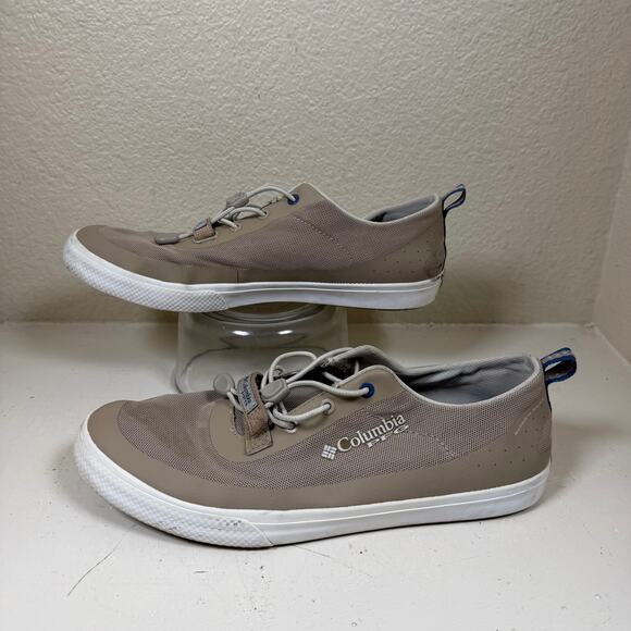 Columbia PFG Dorado CVO Tan Boat Watersport Non-slip Shoes Tan Men’s Sz 10 - Picture 2 of 7